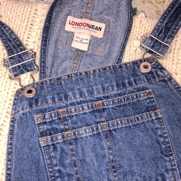 London Jean denim overalls size xsmall - Picture 5 of 7
